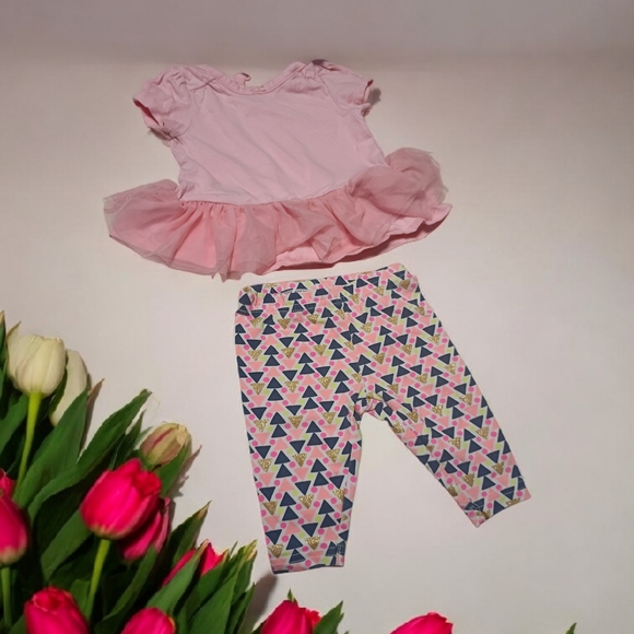 Pink Ruffled Kids Top - Picture 1 of 8